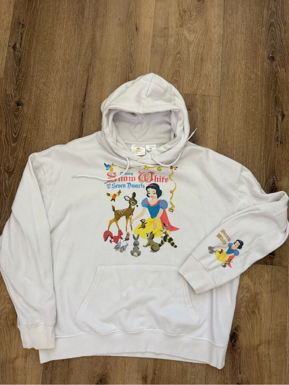 Disney White Snow White & Seven Dwarfs Pullover Hoodie